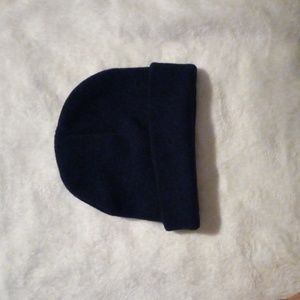 Navy blue beanie